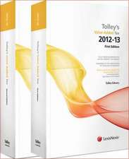 TOLLEYS VALUE ADDED TAX 2012-13