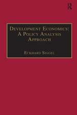 Development Economics: A Policy Analysis Approach