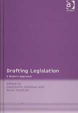 Drafting Legislation: A Modern Approach