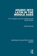 Arabic into Latin in the Middle Ages