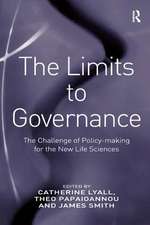 The Limits to Governance: The Challenge of Policy-Making for the New Life Sciences