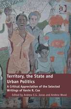 Territory, the State and Urban Politics: A Critical Appreciation of the Selected Writings of Kevin R. Cox