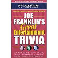 Joe Franklin's Great Entertainment Trivia