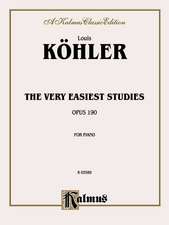 The Very Easiest Studies, Op. 190