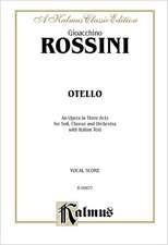 Otello: Vocal Score (Italian Language Edition), Comb Bound Vocal Score