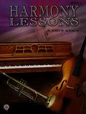 Harmony Lessons, Bk 2