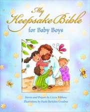 My Baby Keepsake Bible for Baby Boys