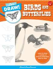 Let's Draw Birds & Butterflies