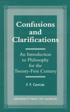 Confusions and Clarifications