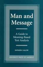 Man and Message