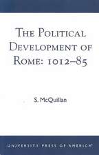 The Political Development of Rome