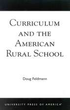 Curriculum and the American Rural School