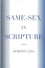 Same-Sex in Scripture