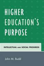 Higher Education's Purpose