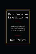 REDISCOVERING REPUBLICANISM