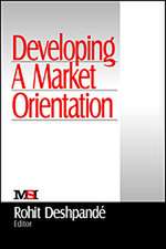 Developing a Market Orientation