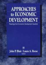 Approaches to Economic Development: Readings From Economic Development Quarterly