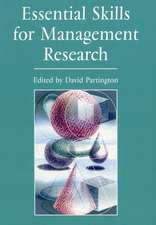 Essential Skills for Management Research