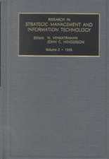 Research in Strategic Management and Information Technology