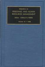 Research in Personnel and Human Resources Management