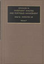 Advances in Investment Analysis and Portfolio Management