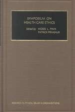 Symposium on Health Care Ethics