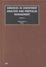 Advances in Investment Analysis and Portfolio Management