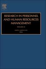 Research in Personnel and Human Resources Management