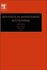 Advances in Management Accounting