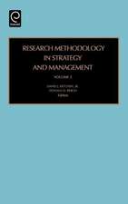 Research Methodology in Strategy and Management