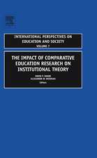 The Impact of Comparative Education Research on Institutional Theory