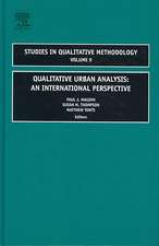 Qualitative Urban Analysis – An International Perspective