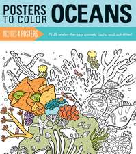 Posters to Color: Oceans