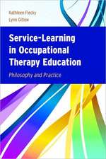 Service-Learning in Occupational Therapy Educ