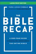 The Bible Recap Large Print Edition