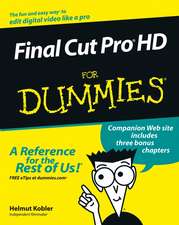 Final Cut Pro HD for Dummies