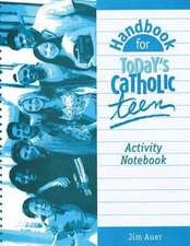 Handbook for Today's Teen Activity Note