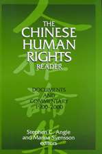 The Chinese Human Rights Reader: Documents and Commentary, 1900-2000