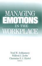 Managing Emotions in the Workplace