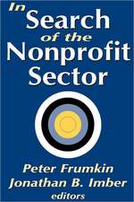 In Search of the Nonprofit Sector