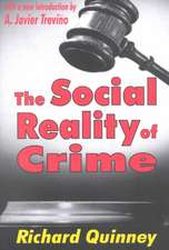 The Social Reality of Crime