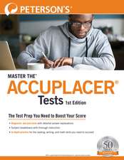 Master The(tm) Accuplacer(r) Tests