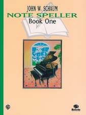 Note Speller, Bk 1