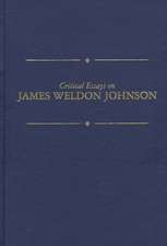 Critical Essays on James Weldon Johnson: James Weldon Johnson