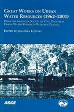 Great Works on Urban Water Resources (1962-2001)