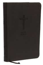 KJV Holy Bible: Value Large Print Thinline, Black Leathersoft, Red Letter, Comfort Print: King James Version