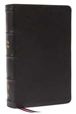 KJV Large Print Single-Column Bible, Personal Size with End-of-Verse Cross References, Black Genuine Leather, Red Letter, Comfort Print: King James Version: Holy Bible, King James Version