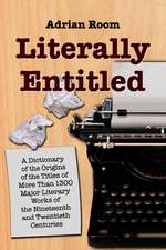 Literally Entitled