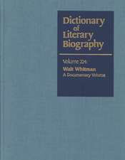 Dictionary of Literary Biography: A Documentaary Volume