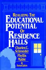 Realizing the Educational Potential of Residence Halls